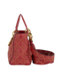 Medium Supple Lady Dior, &pound;2,200, Handbags, Red, Leather, Bottom view